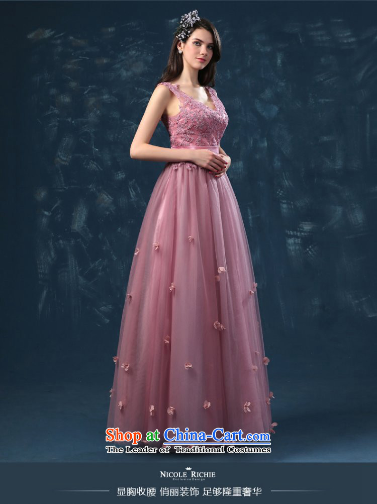 The new 2015 Service bows of autumn and winter shoulders V-Neck Bridal Services flowers skirt is followed, with evening dresses RED M standard code for Sau San 3-5 day shipping) Picture, prices, brand platters! The elections are supplied in the national character of distribution, so action, buy now enjoy more preferential! As soon as possible.