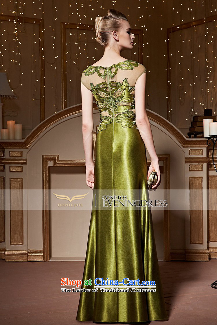 Creative Fox banquet evening dresses long under the auspices of Sau San dress girl will long skirt Fashion embroidered evening dress toasting champagne Palace serving 82258 light green S pre-sale picture, prices, brand platters! The elections are supplied in the national character of distribution, so action, buy now enjoy more preferential! As soon as possible.
