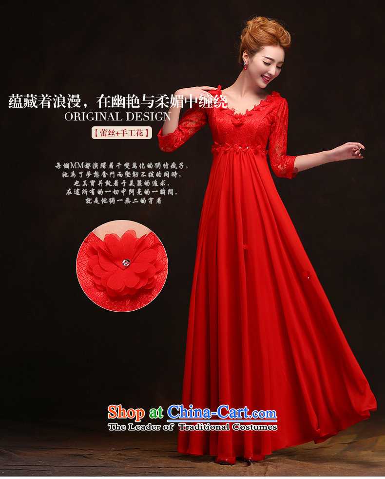 The following new paragraph on 2015 Autumn Korean brides red long evening dresses Top Loin of pregnant women, married a drink service short red cotton) S picture, prices, brand platters! The elections are supplied in the national character of distribution, so action, buy now enjoy more preferential! As soon as possible.