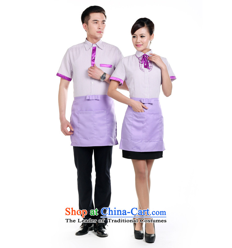 *The hotel is close to shops of overalls summer men and women take western restaurant buffet hotpot restaurant waiters working dress purple men XXL picture, prices, brand platters! The elections are supplied in the national character of distribution, so action, buy now enjoy more preferential! As soon as possible.