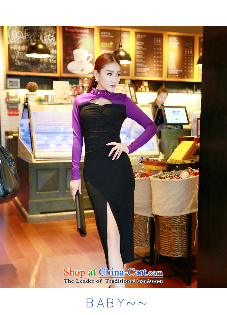 The population of the new 2015 Lin Fall/Winter Collections Korean sexy engraving on Pearl set creases's spell-color dresses dress skirt picture color M brand, prices, picture platters! The elections are supplied in the national character of distribution, so action, buy now enjoy more preferential! As soon as possible.