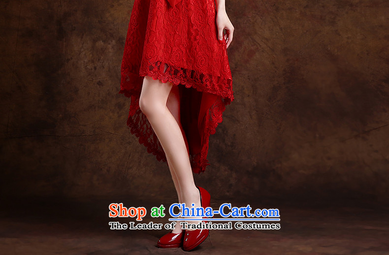 2015 New Red bride wedding dress long evening dresses evening drink service in the irrepressible cuff Red Dress L Photo Sau San, prices, brand platters! The elections are supplied in the national character of distribution, so action, buy now enjoy more preferential! As soon as possible.