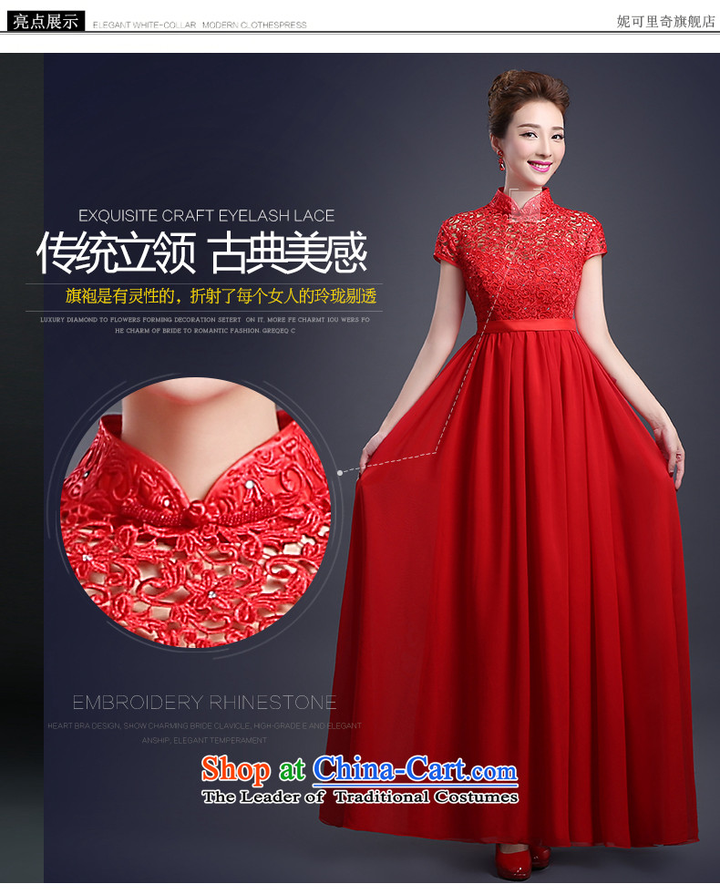 Wedding dress of autumn and winter 2015 new bride Red Dress Top Loin of pregnant women serving large qipao bows quarter red XL Photo, prices, brand platters! The elections are supplied in the national character of distribution, so action, buy now enjoy more preferential! As soon as possible.