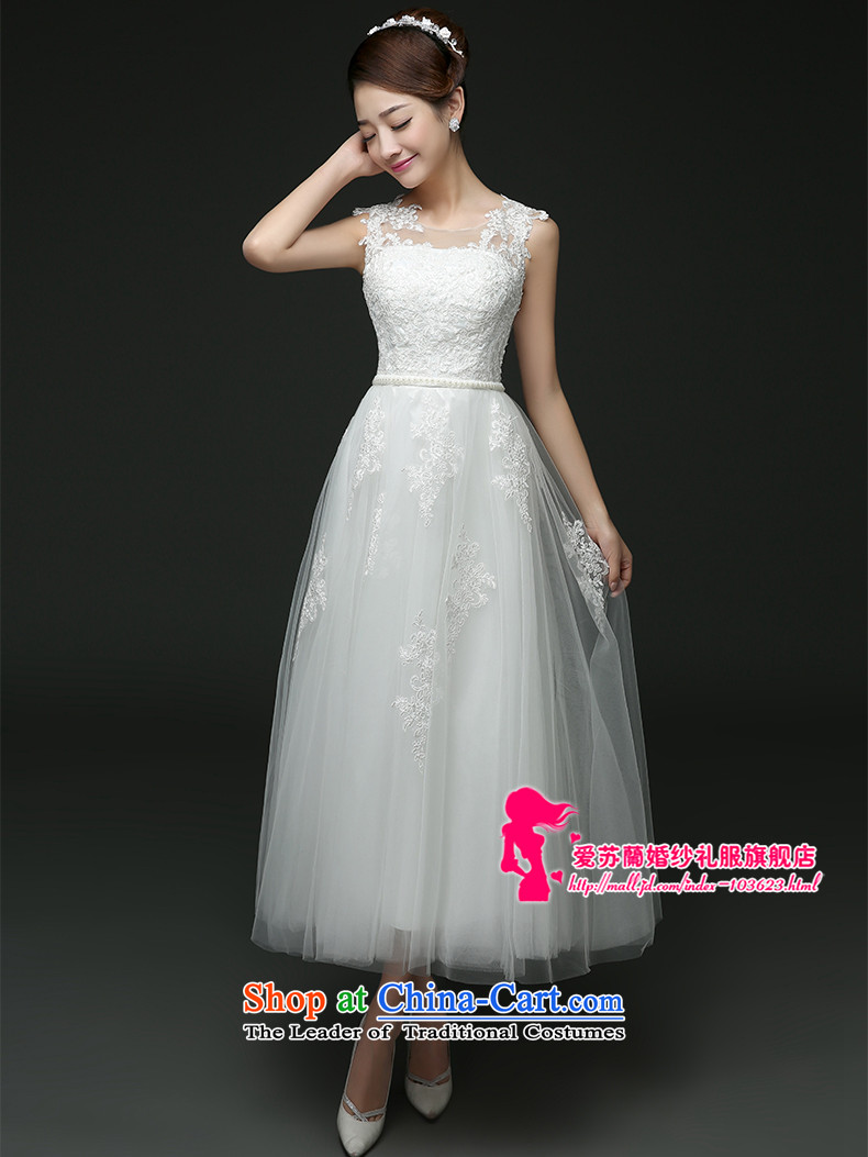 2015 new bridesmaid to serve in the autumn of marriages wedding dresses bows services banquet dinner dress white L picture, prices, brand platters! The elections are supplied in the national character of distribution, so action, buy now enjoy more preferential! As soon as possible.