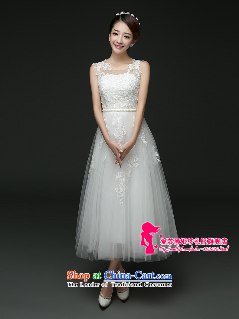2015 new bridesmaid to serve in the autumn of marriages wedding dresses bows services banquet dinner dress white L picture, prices, brand platters! The elections are supplied in the national character of distribution, so action, buy now enjoy more preferential! As soon as possible.