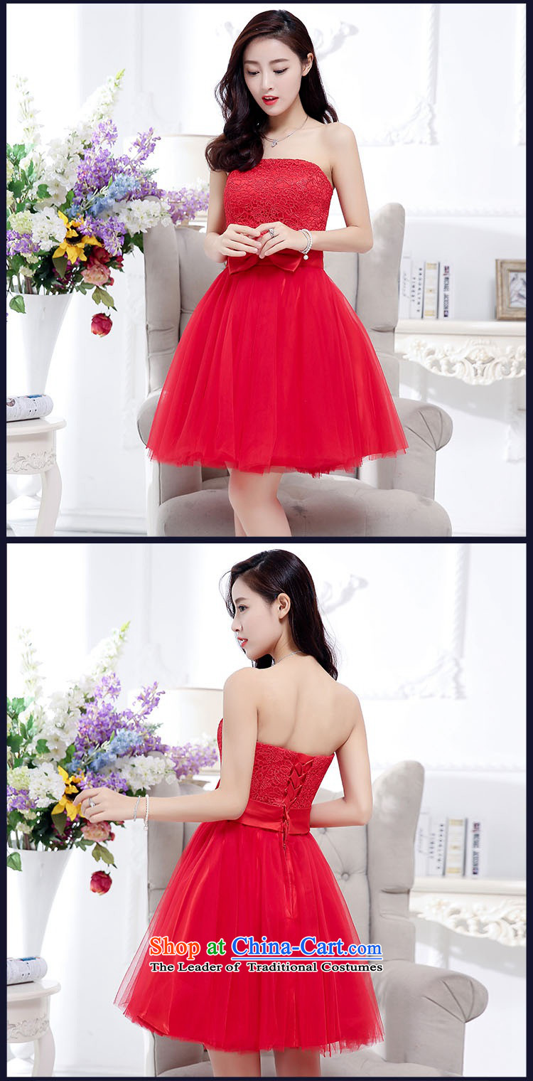 2015 Autumn and Winter, stylish and simple with chest lace dresses bridal services in the medium to long term, temperament Sau San bon bon skirt gauze princess skirt bow tie foutune bridesmaid service wedding + shawl (color please note) M picture, prices, brand platters! The elections are supplied in the national character of distribution, so action, buy now enjoy more preferential! As soon as possible.