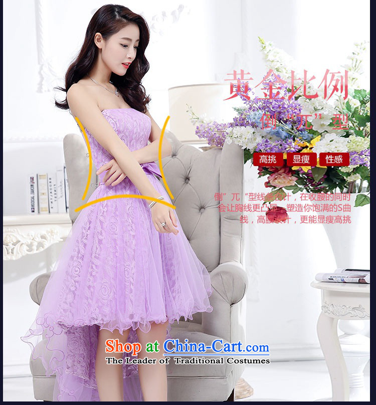 2015 Autumn and Winter, stylish Sau San Foutune Bow Ties With chest lace dresses Bridal Services evening dresses temperament gentlewoman long skirt as Princess skirt sweet bridesmaid Services White XL Photo, prices, brand platters! The elections are supplied in the national character of distribution, so action, buy now enjoy more preferential! As soon as possible.