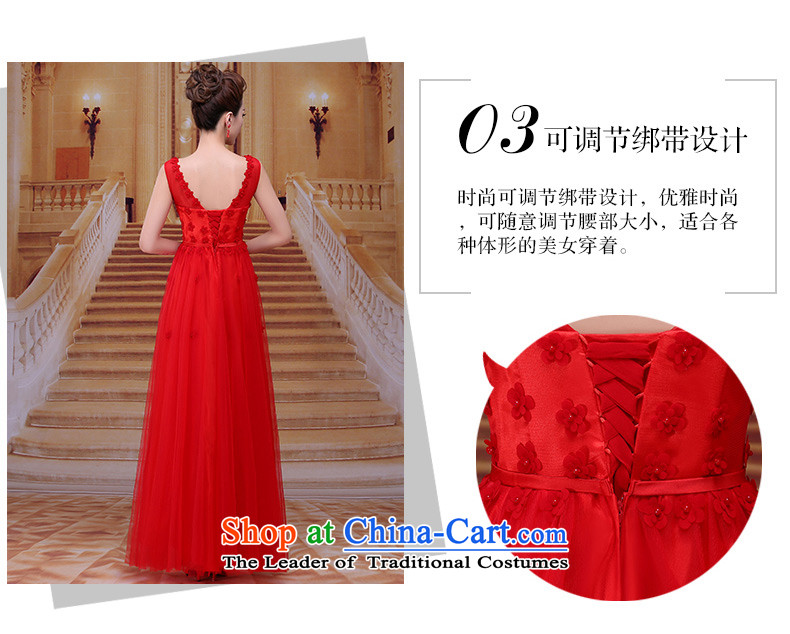 Tim hates makeup and 2015 New Red Dress flowers long bride services under the auspices of bows wedding dresses LF003 Red Dress winter dress bride pink L picture, prices, brand platters! The elections are supplied in the national character of distribution, so action, buy now enjoy more preferential! As soon as possible.
