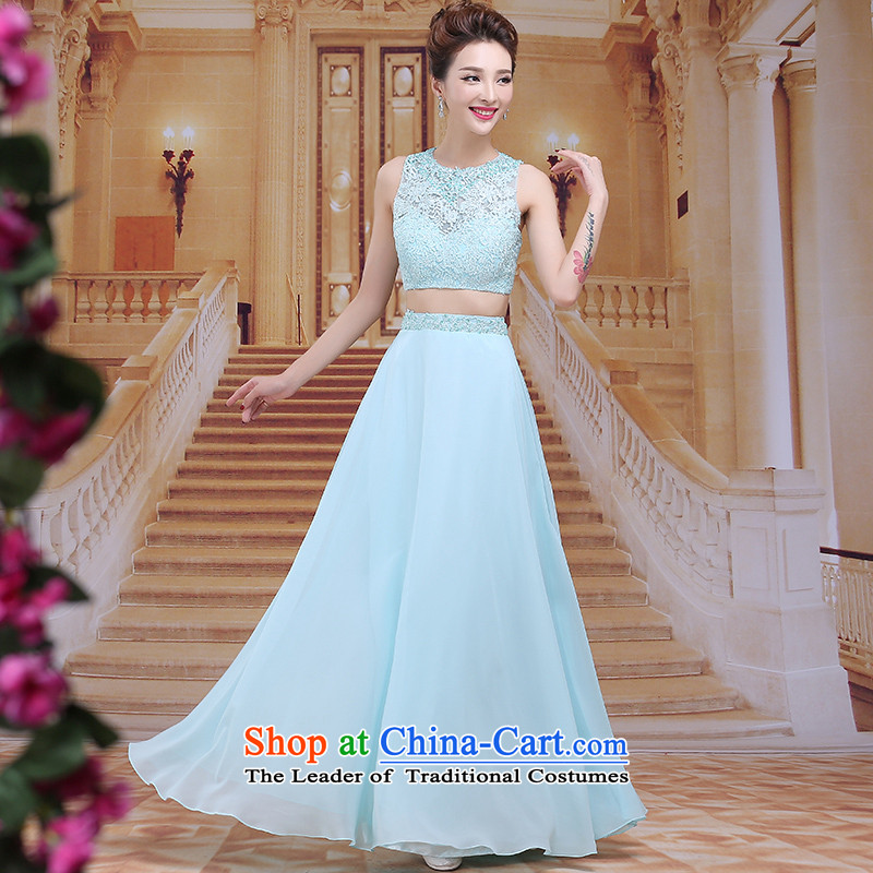Tim hates makeup and 2015 New sexy evening dresses long bride bows services wedding dresses bridal dresses evening dresses moderator clothing LF006 SKYBLUE S, Tim hates makeup and shopping on the Internet has been pressed.