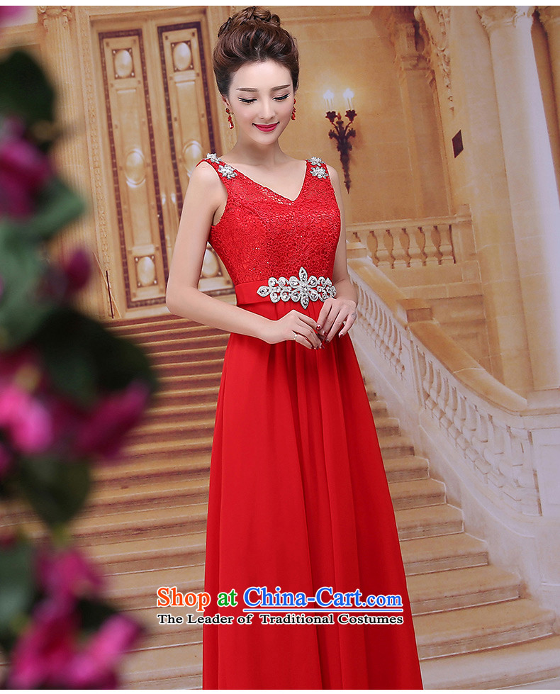 Tim hates makeup and 2015 New Red Dress winter marriages bows services wedding dresses red dress dress bride annual meeting presided over the red M pictures, LF013 price, brand platters! The elections are supplied in the national character of distribution, so action, buy now enjoy more preferential! As soon as possible.