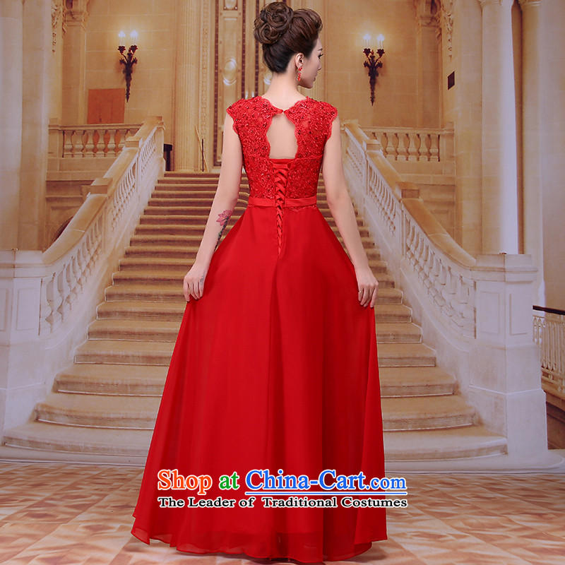 Tim hates makeup and 2015 New Red Dress long marriages bows services wedding dresses winter bride dress evening dress LF015 under the auspices of the annual session of the Red , Red and Tim shopping on the Internet has been pressed.