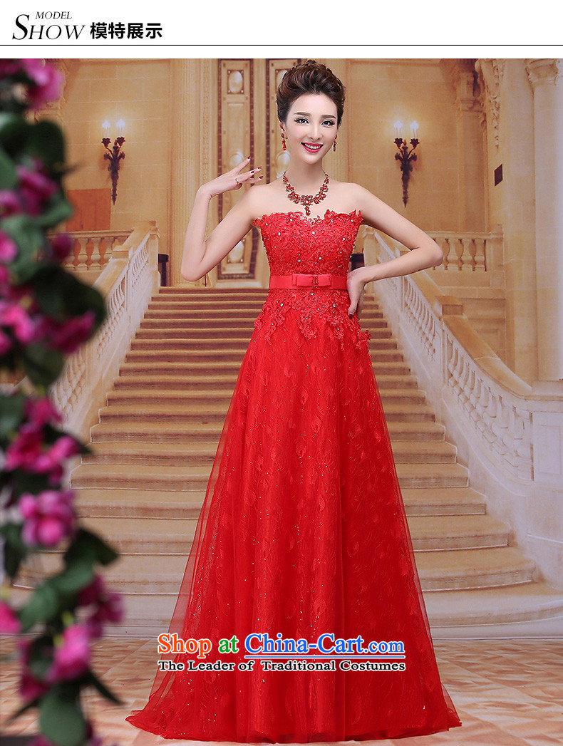 Tim hates makeup and 2015 New Red Dress long marriages bows wedding dresses serving winter Long Chest and red dress bridal dresses LF0 RED L picture, prices, brand platters! The elections are supplied in the national character of distribution, so action, buy now enjoy more preferential! As soon as possible.