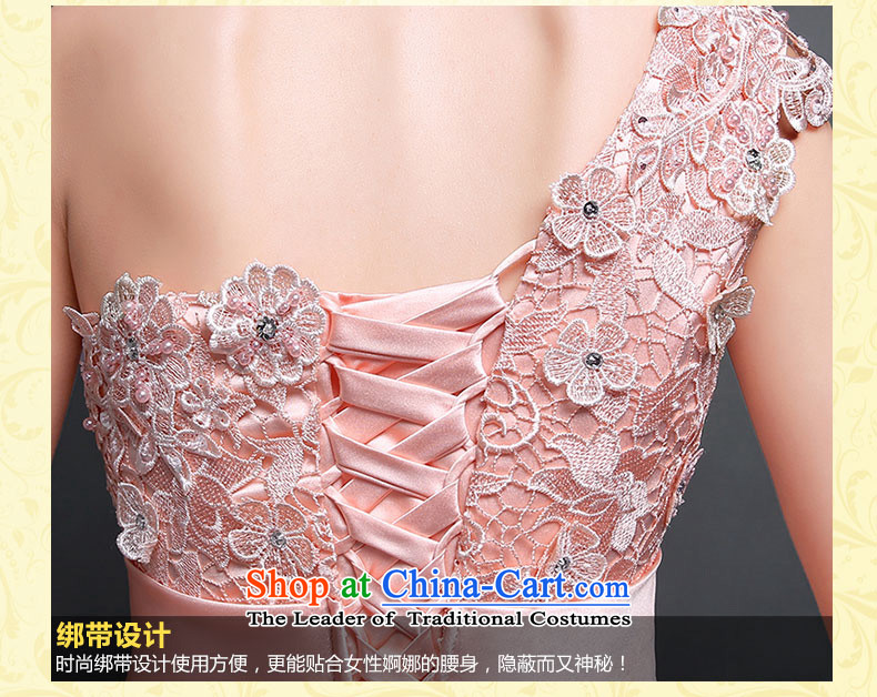Click New dresses shoulder 2015 autumn and winter lace marriages bows services short dinner bridesmaid dresses video thin meat pink M picture, prices, brand platters! The elections are supplied in the national character of distribution, so action, buy now enjoy more preferential! As soon as possible.