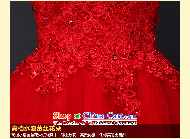2015 Autumn and Winter, before the new short long after wiping the chest short) Bride bridesmaid evening drink served girl marries small dress meat pink M picture, prices, brand platters! The elections are supplied in the national character of distribution, so action, buy now enjoy more preferential! As soon as possible.