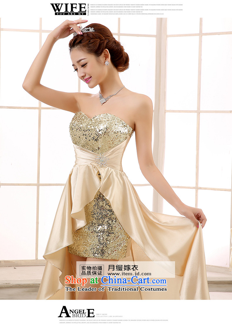 On the following evening dress 2015 new bride bows and chest trendy serving short long after the moderator pink dresses XL Photo, prices, brand platters! The elections are supplied in the national character of distribution, so action, buy now enjoy more preferential! As soon as possible.