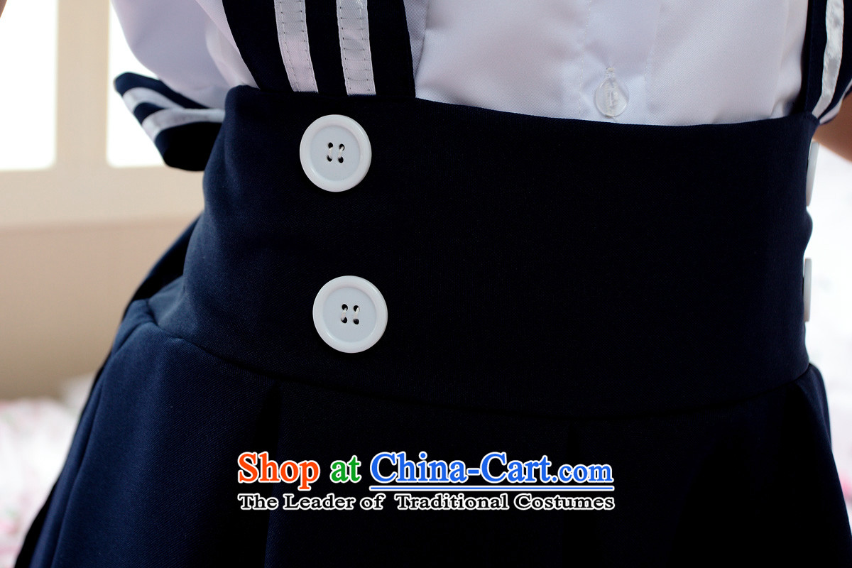 The 2015 New England navy feng shui back with Service uniforms navy uniform students with Taliban services preppy split dresses students with uniform temptation blue L picture, prices, brand platters! The elections are supplied in the national character of distribution, so action, buy now enjoy more preferential! As soon as possible.