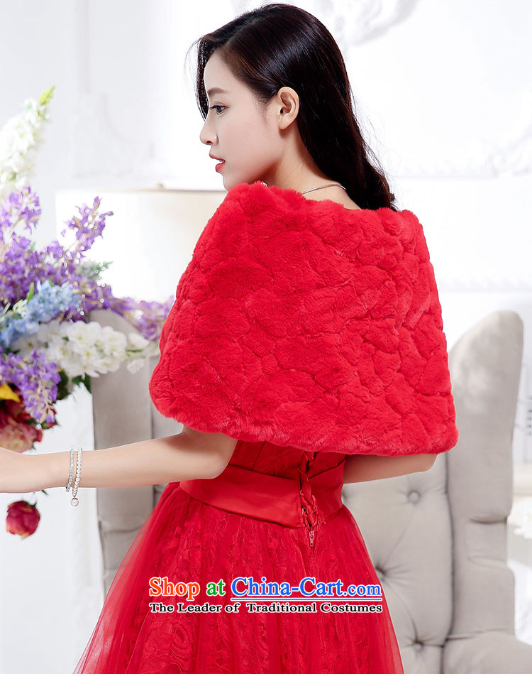 For the 2015 autumn and winter dream with Korean Sau San Video Foutune of thin temperament and sexy emulation gross shawl dress skirt wedding dress evening dresses kit dress with purple Red Shawl Female M picture, prices, brand platters! The elections are supplied in the national character of distribution, so action, buy now enjoy more preferential! As soon as possible.