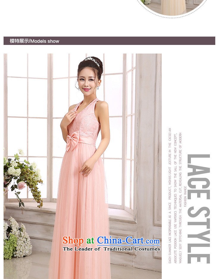 C.o.d. Korean elegance deep V-neck and sexy back small wedding dresses skirt sister bridesmaid mission small ladies dress long annual lace dresses pink short skirts are code picture, prices, brand platters! The elections are supplied in the national character of distribution, so action, buy now enjoy more preferential! As soon as possible.