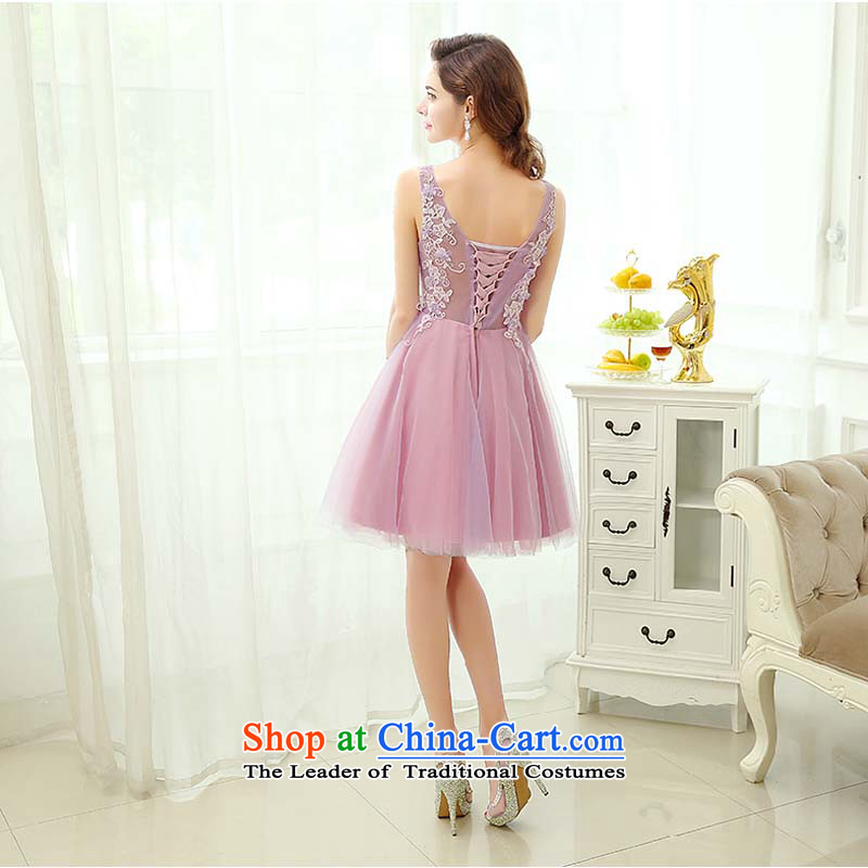 Pure Love bamboo yarn flagship store service bridal autumn 2015 bows new wedding red wedding dress skirt evening dress short, banquet female winter clothing pink M picture, prices, brand platters! The elections are supplied in the national character of distribution, so action, buy now enjoy more preferential! As soon as possible.