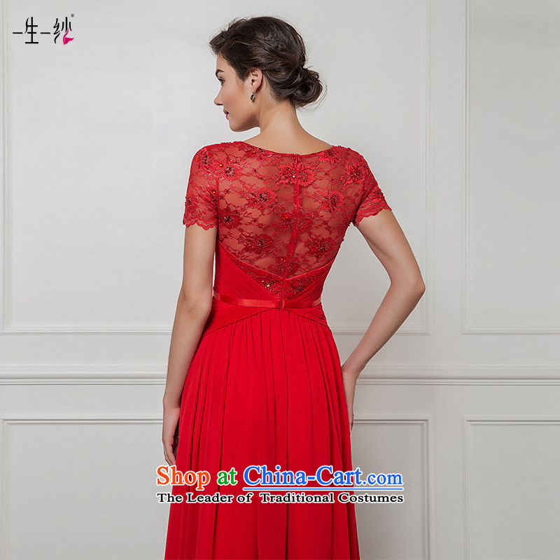A lifetime of 2015 New Red Top Loin alignment to the bride services under the auspices of the annual bows bridesmaid evening dress long skirt 402401335 170/94A red thirtieth day pre-sale, a Lifetime yarn , , , shopping on the Internet