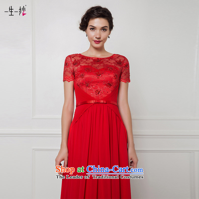 A lifetime of 2015 New Red Top Loin alignment to the bride services under the auspices of the annual bows bridesmaid evening dress long skirt 402401335 170/94A red thirtieth day pre-sale, a Lifetime yarn , , , shopping on the Internet