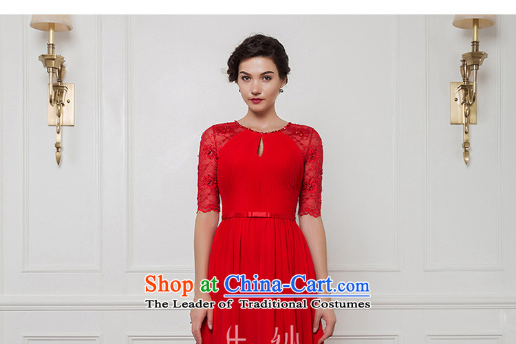2015 new red long-sleeved top loin alignment to the bride under the auspices of the annual session of bows evening dresses long skirt 402401336 red tailored for not returning the Do not change the picture, prices, brand platters! The elections are supplied in the national character of distribution, so action, buy now enjoy more preferential! As soon as possible.