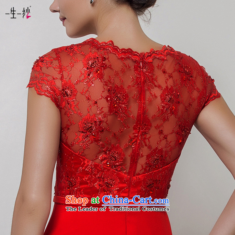 2015 new red packets to align the shoulder higher waist brides under the auspices of the annual dinner dress bows long skirt 402401369 170/94A red thirtieth day pre-sale, a Lifetime yarn , , , shopping on the Internet
