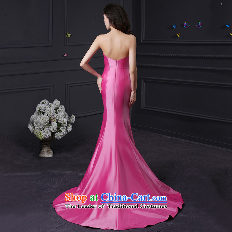 Custom dress dresses dressilyme 2015 new tower poplin wiping the chest and micro-Chow Sau San package reception party wedding dress photo color evening - no spot S,DRESSILY OCCASIONS ME WEAR ON-LINE,,, shopping on the Internet