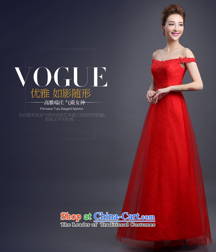 Beverly Ting bride services fall 2015 new drink, a field shoulder length, banquet evening dresses red wedding dress pregnant women female red L picture, prices, brand platters! The elections are supplied in the national character of distribution, so action, buy now enjoy more preferential! As soon as possible.