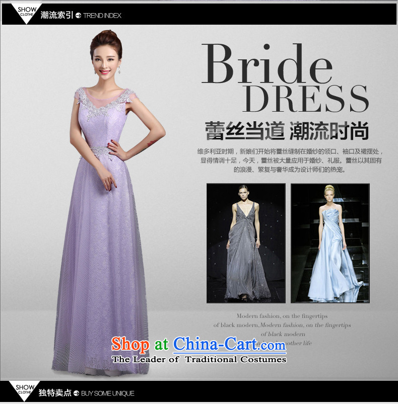 2015 new evening dresses long gown chorus of the persons chairing the dress female choral service long skirt costumes female light purple m picture, prices, brand platters! The elections are supplied in the national character of distribution, so action, buy now enjoy more preferential! As soon as possible.
