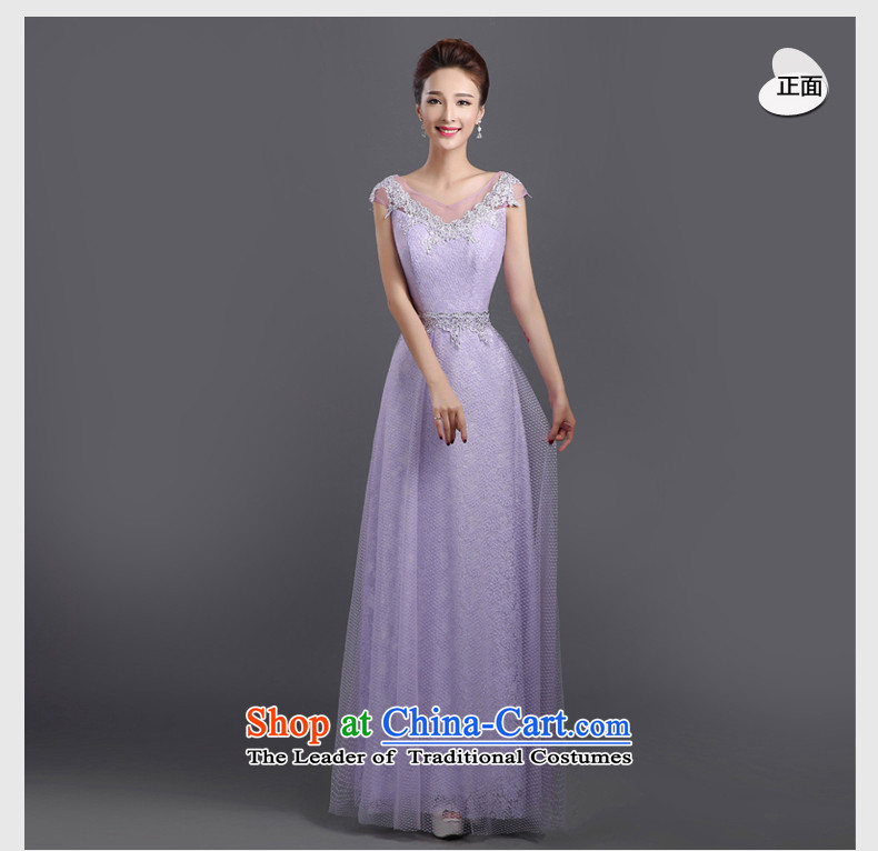 2015 new evening dresses long gown chorus of the persons chairing the dress female choral service long skirt costumes female light purple m picture, prices, brand platters! The elections are supplied in the national character of distribution, so action, buy now enjoy more preferential! As soon as possible.