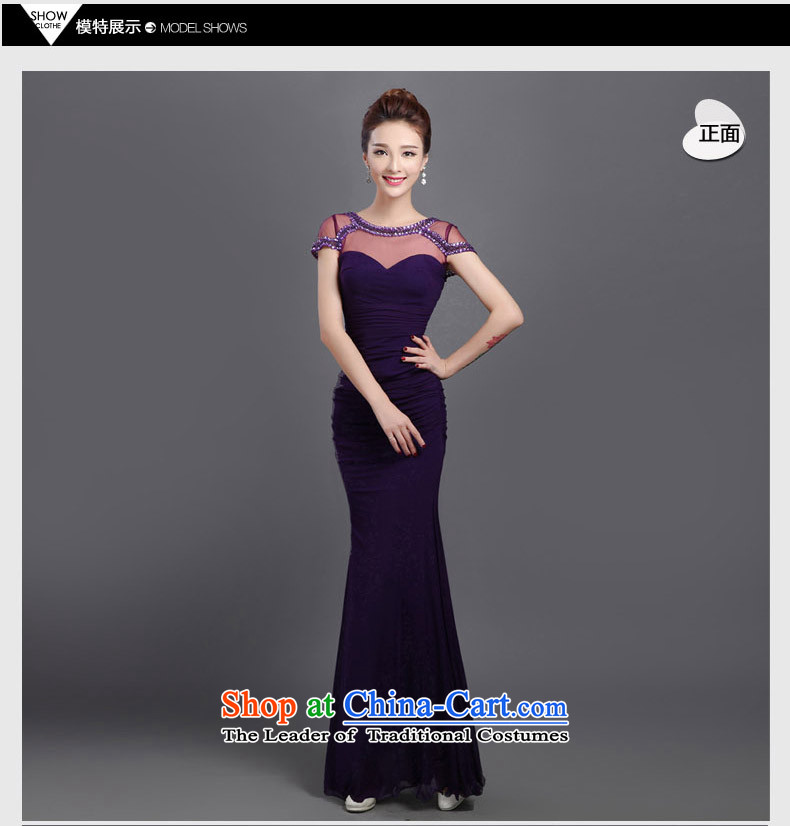 The bride bows long service wedding marriage large shoulders evening dresses red packets cuff dinner of the Sau San dress black xxl picture, prices, brand platters! The elections are supplied in the national character of distribution, so action, buy now enjoy more preferential! As soon as possible.