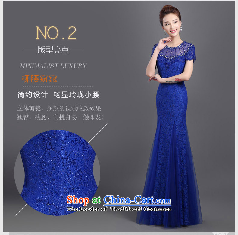 2015 new evening dresses long gown chorus of the persons chairing the dress female choral service long skirt costumes female blue xxl picture, prices, brand platters! The elections are supplied in the national character of distribution, so action, buy now enjoy more preferential! As soon as possible.
