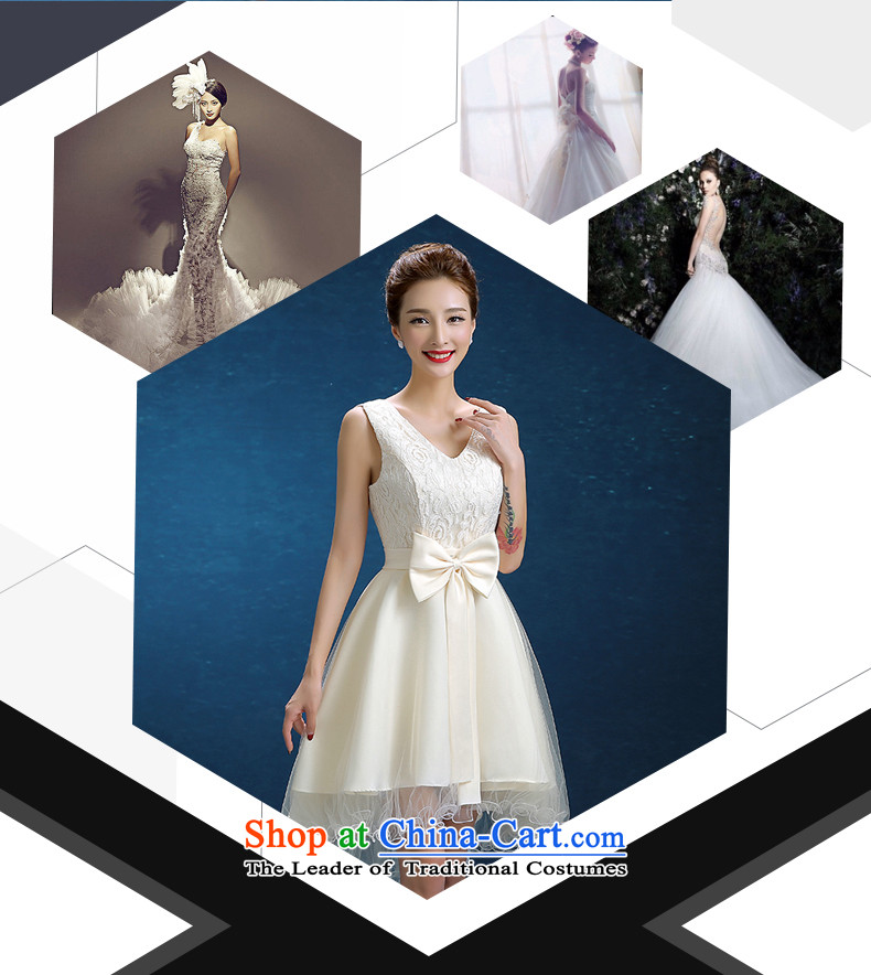 Rain-sang yi 2015 winter wedding new wedding shoulders Korean bridesmaid short of large white code graphics thin married women dress LF235 small pictures transmitted color L picture, prices, brand platters! The elections are supplied in the national character of distribution, so action, buy now enjoy more preferential! As soon as possible.