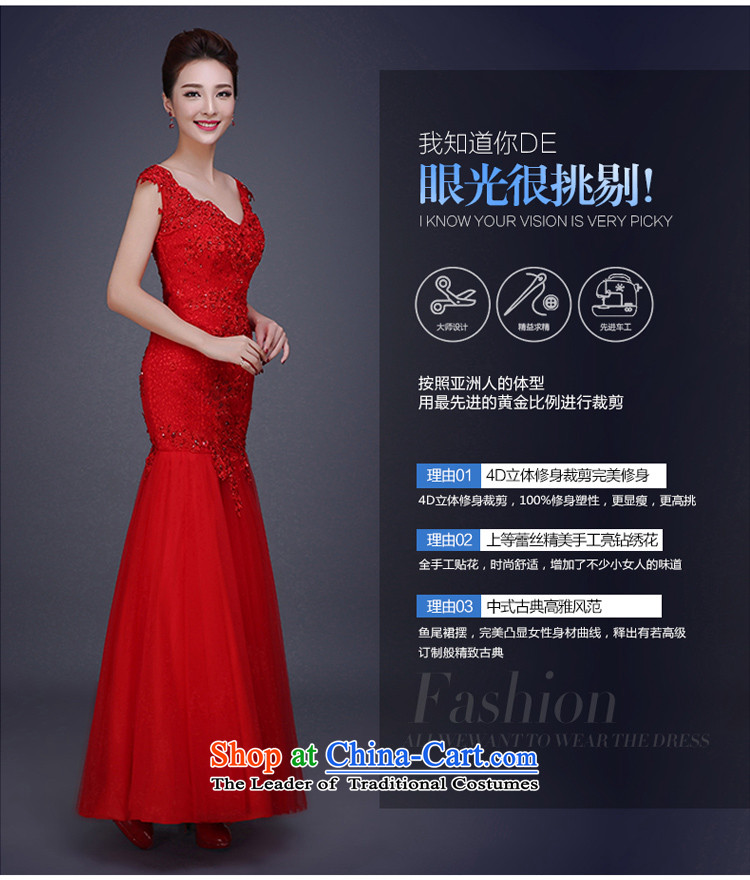 Beverly Ting 2015 new stylish v-neck wedding dress female Red Red Dress Sau San L picture, prices, brand platters! The elections are supplied in the national character of distribution, so action, buy now enjoy more preferential! As soon as possible.