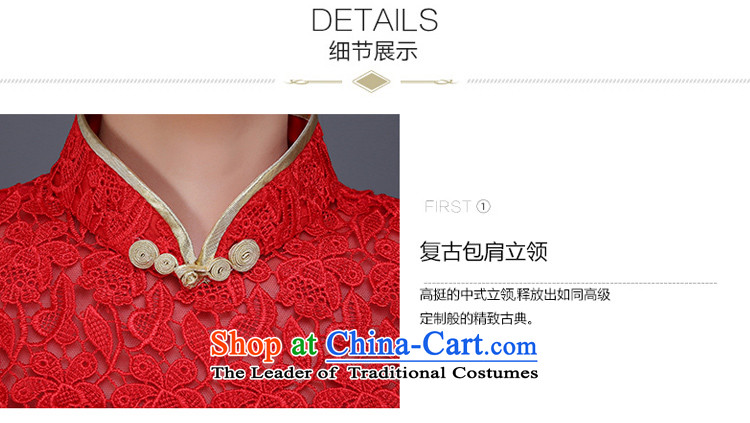 Beverly Ting 2015 new winter Chinese Antique Wedding Red Wedding Dress Short-sleeved red XL Photo, prices, brand platters! The elections are supplied in the national character of distribution, so action, buy now enjoy more preferential! As soon as possible.