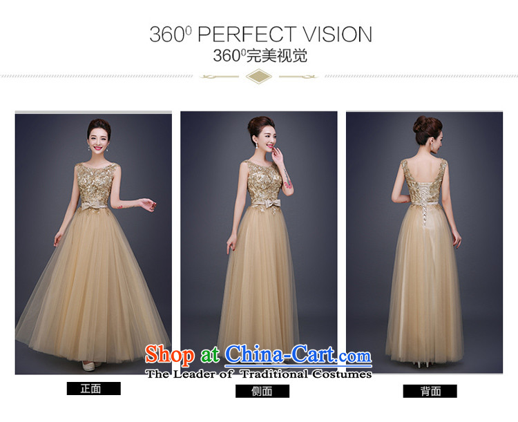 Beverly Ting 2015 New Sau San Golden Ballroom evening dresses moderator female long) Wedding dress of autumn and winter gold S pictures, prices, brand platters! The elections are supplied in the national character of distribution, so action, buy now enjoy more preferential! As soon as possible.