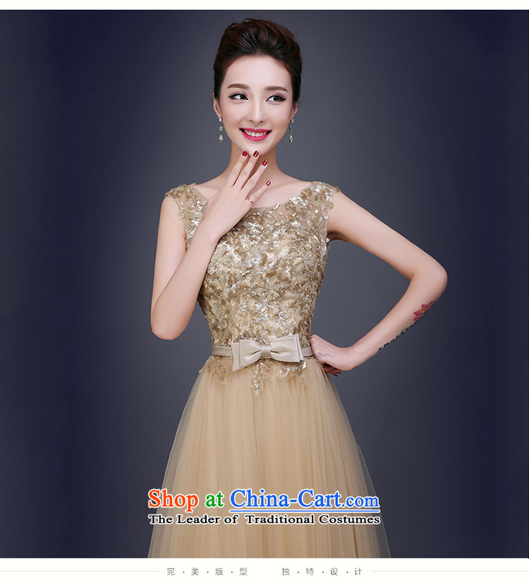 Beverly Ting 2015 New Sau San Golden Ballroom evening dresses moderator female long) Wedding dress of autumn and winter gold S pictures, prices, brand platters! The elections are supplied in the national character of distribution, so action, buy now enjoy more preferential! As soon as possible.