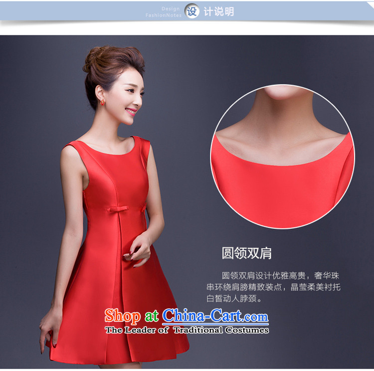2015 new bride bows services fall pregnant women with short, red wedding dress female winter Top Loin of thin red dress video M pictures, prices, brand platters! The elections are supplied in the national character of distribution, so action, buy now enjoy more preferential! As soon as possible.