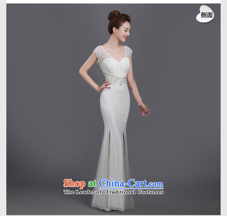 Evening dress long summer banquet Sau San short-sleeved mother evening dress wedding dress larger dinner evening dresses Ms. white m picture, prices, brand platters! The elections are supplied in the national character of distribution, so action, buy now enjoy more preferential! As soon as possible.