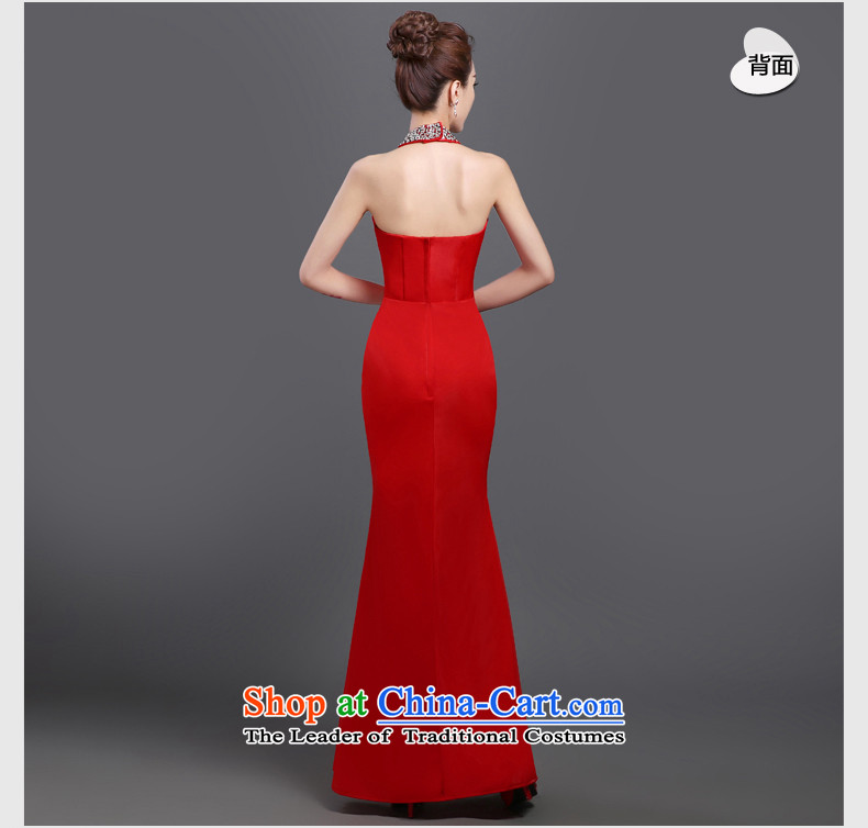 Evening dress new 2015 Annual long skirt crowsfoot banquet will serve the long winter bride bows of female red autumn s picture, prices, brand platters! The elections are supplied in the national character of distribution, so action, buy now enjoy more preferential! As soon as possible.