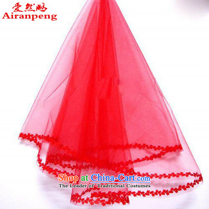 Small lace and legal new wedding accessories to the new bride and legal level and legal lace red red, white and legal love so Peng (AIRANPENG) , , , shopping on the Internet