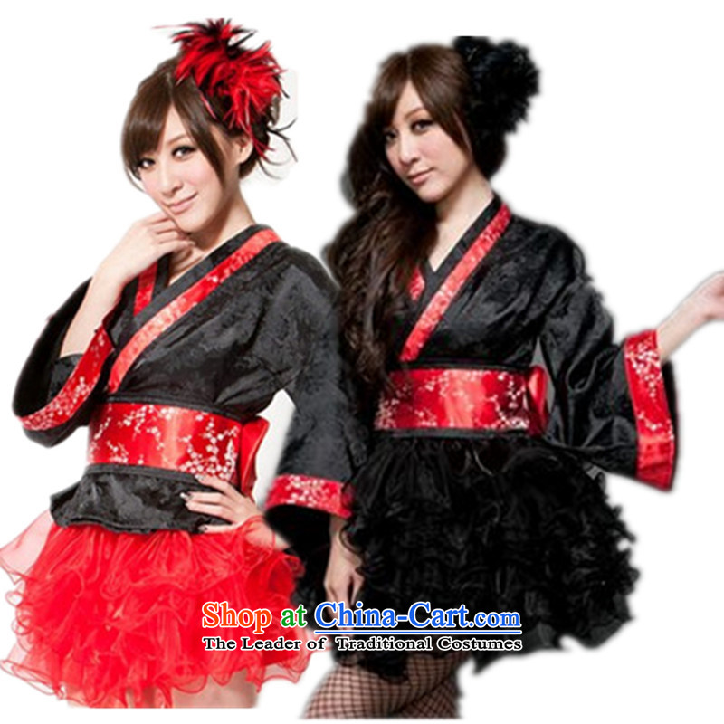 The 2015 New Photo building theme fashion photography clothing female singer will stage the Japanese uniforms temptation cosplay kimono DS will black are code