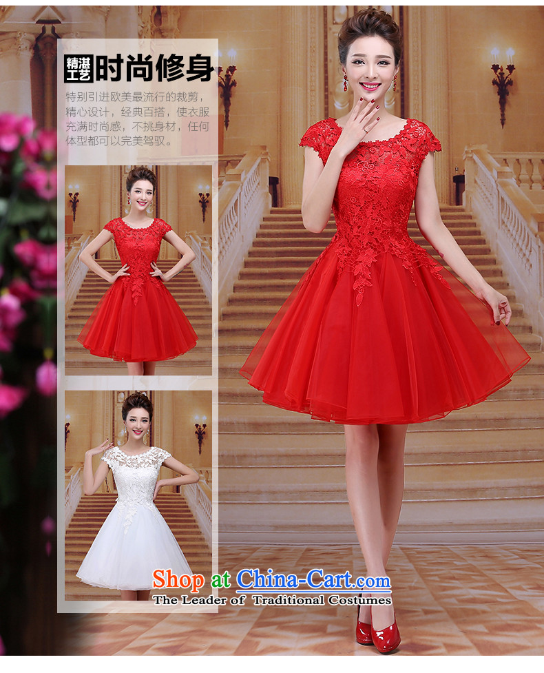 Tim red makeup bridesmaids new evening dress short skirt marriages bows to winter wedding dresses red long gown annual meeting chaired the bride clothing LF036 RED L picture, prices, brand platters! The elections are supplied in the national character of distribution, so action, buy now enjoy more preferential! As soon as possible.