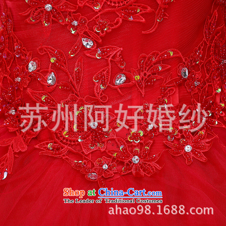 Honey Qi princess of autumn and winter 2015 new festive red bon bon skirt wedding dresses marriages long gauze wedding dress their children s books red picture, prices, brand platters! The elections are supplied in the national character of distribution, so action, buy now enjoy more preferential! As soon as possible.