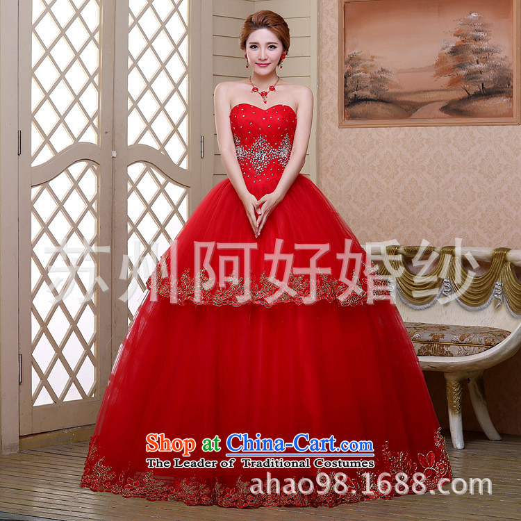 Honey Qi princess of autumn and winter 2015 new gauze marriages wedding wiping the chest with a couplet bon bon skirt wedding dress Red Book S picture, prices, brand platters! The elections are supplied in the national character of distribution, so action, buy now enjoy more preferential! As soon as possible.