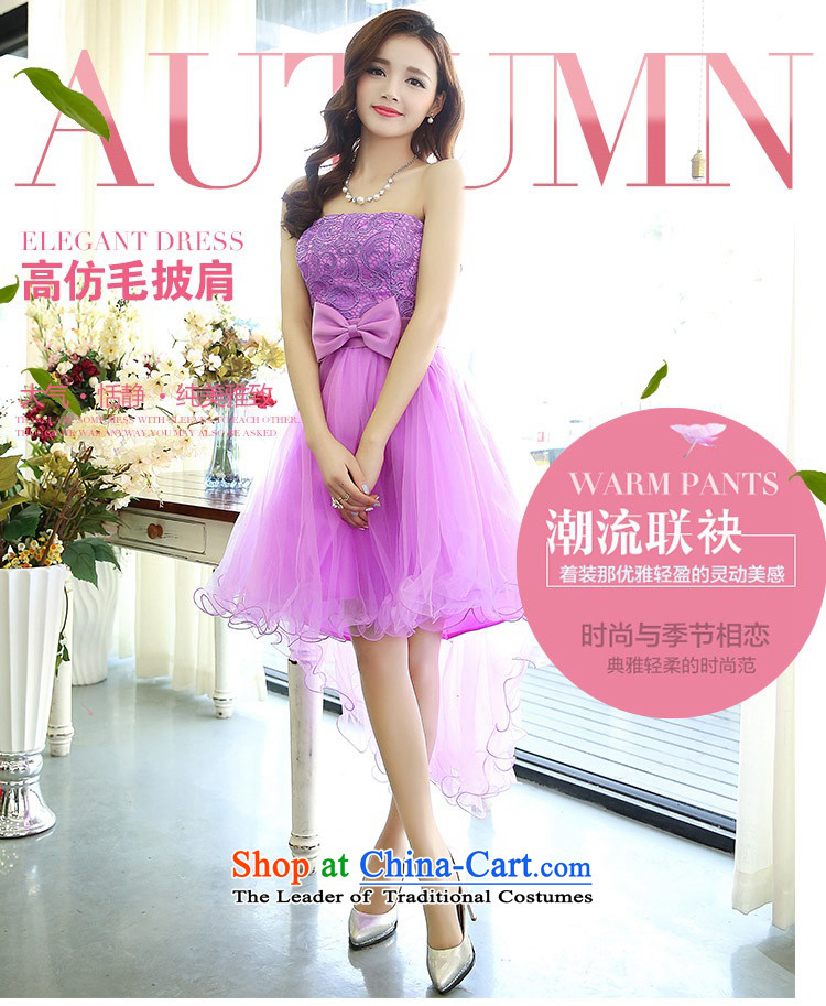 2015 Autumn and Winter Ms. candy colored new anointed chest lace bridal dresses evening dresses Sau San video bridesmaid service banquet thin performances dress sweet princess skirt 1 red XL Photo, prices, brand platters! The elections are supplied in the national character of distribution, so action, buy now enjoy more preferential! As soon as possible.