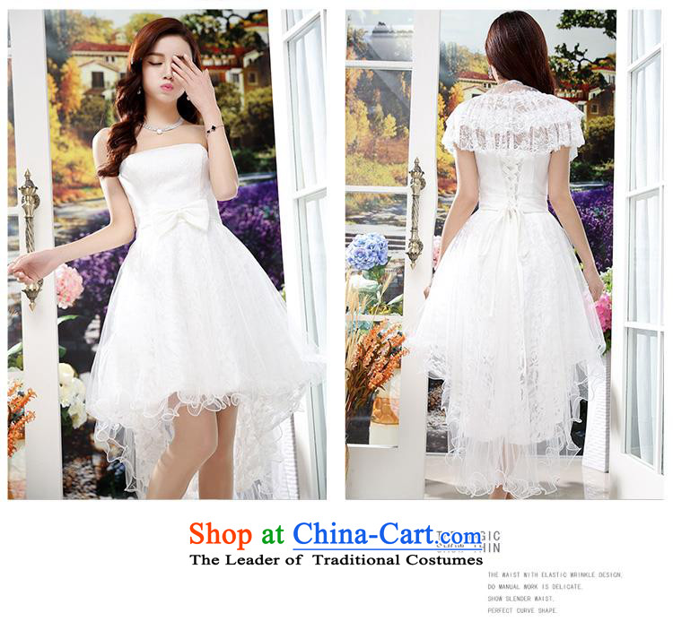 Upscale dress 2015 Summer new anointed chest dresses Dress Short long after the former bon bon skirt wrapped scoops gentlewoman wedding dress in Long Purple L picture, prices, brand platters! The elections are supplied in the national character of distribution, so action, buy now enjoy more preferential! As soon as possible.