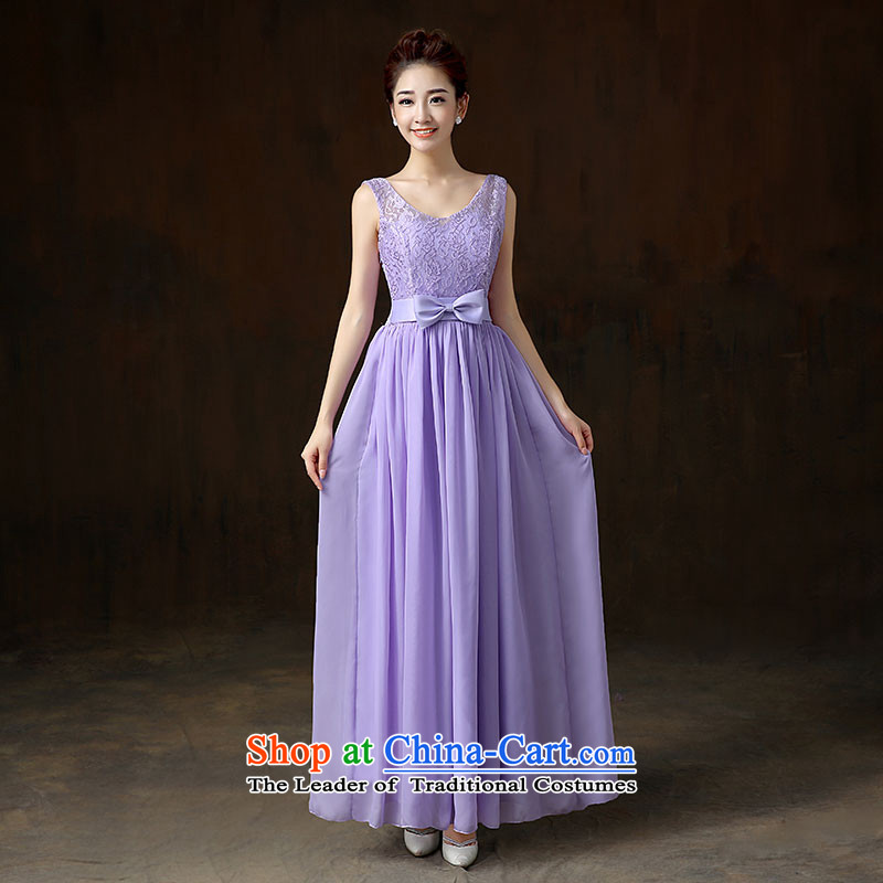 Beely 2015 Autumn honey decorated in a lovely big bow tie lace stitching vest skirt long skirt dress moderator services marriage bridesmaid skirt evening dress Annual Show pictures, prices, purple brand platters! The elections are supplied in the national character of distribution, so action, buy now enjoy more preferential! As soon as possible.