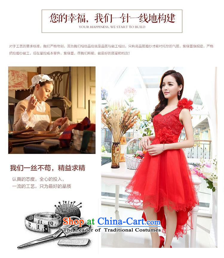 Upscale dress Summer 2015 new wedding dresses etiquette dress single shoulder strap lace bon bon skirt long tail princess skirt apricot L photo, prices, brand platters! The elections are supplied in the national character of distribution, so action, buy now enjoy more preferential! As soon as possible.